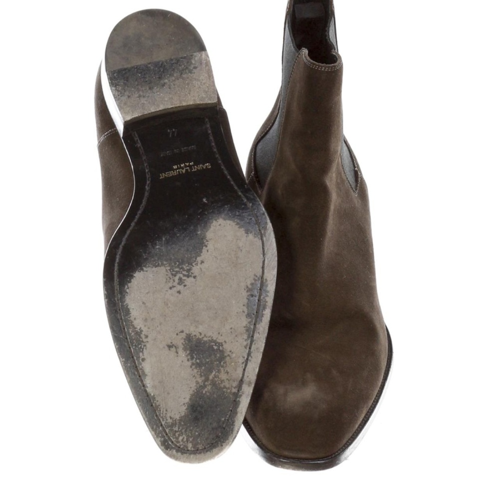 Men's Saint Laurent Wyatt Chelsea Boots - Picture 3 of 3